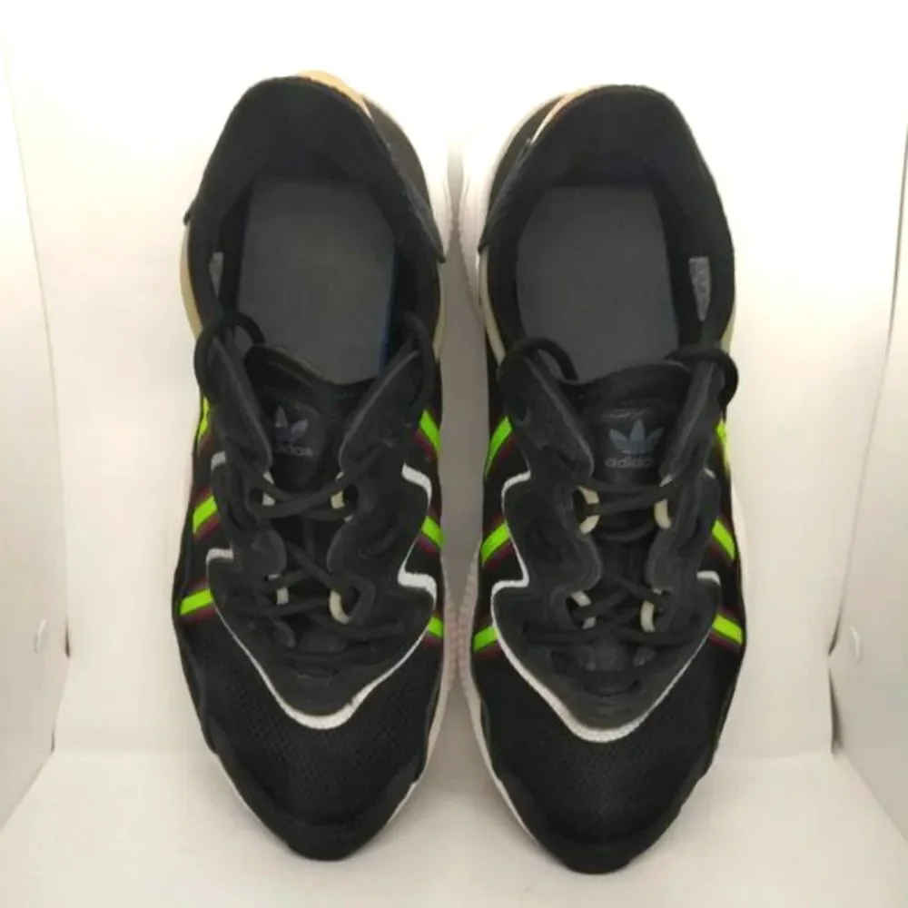 Adidas Ozweego Fashion Sneakers Mens Size 13 Black‎ Green Running Adidas Shoes